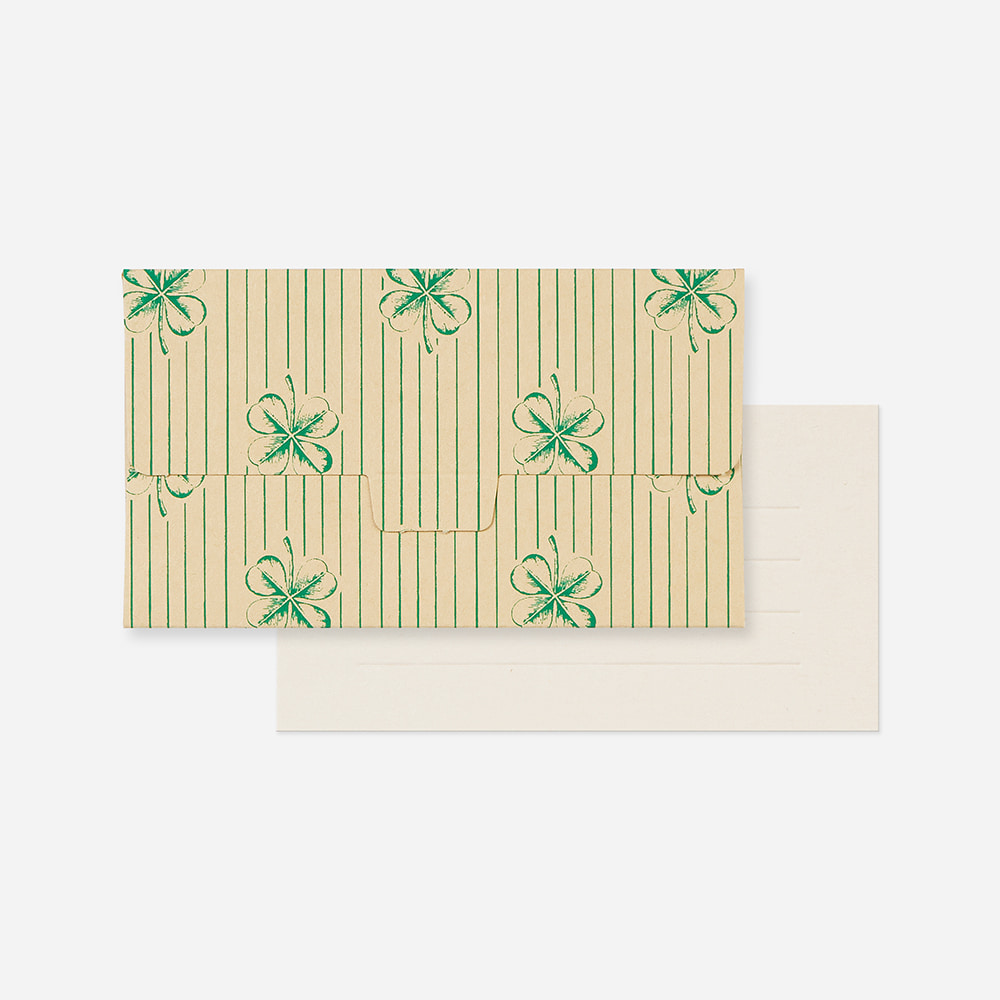 Small envelope/card  - Four leaf clover