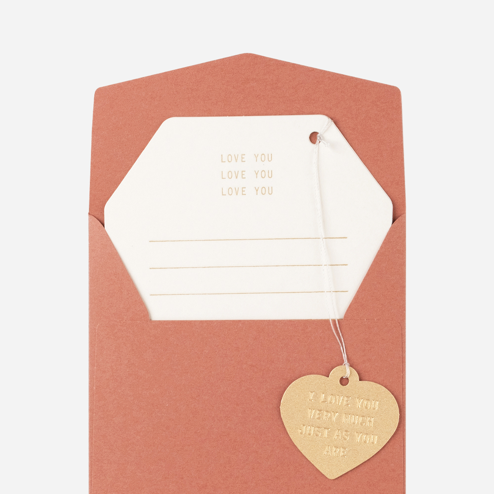 Message card - LOVE YOU